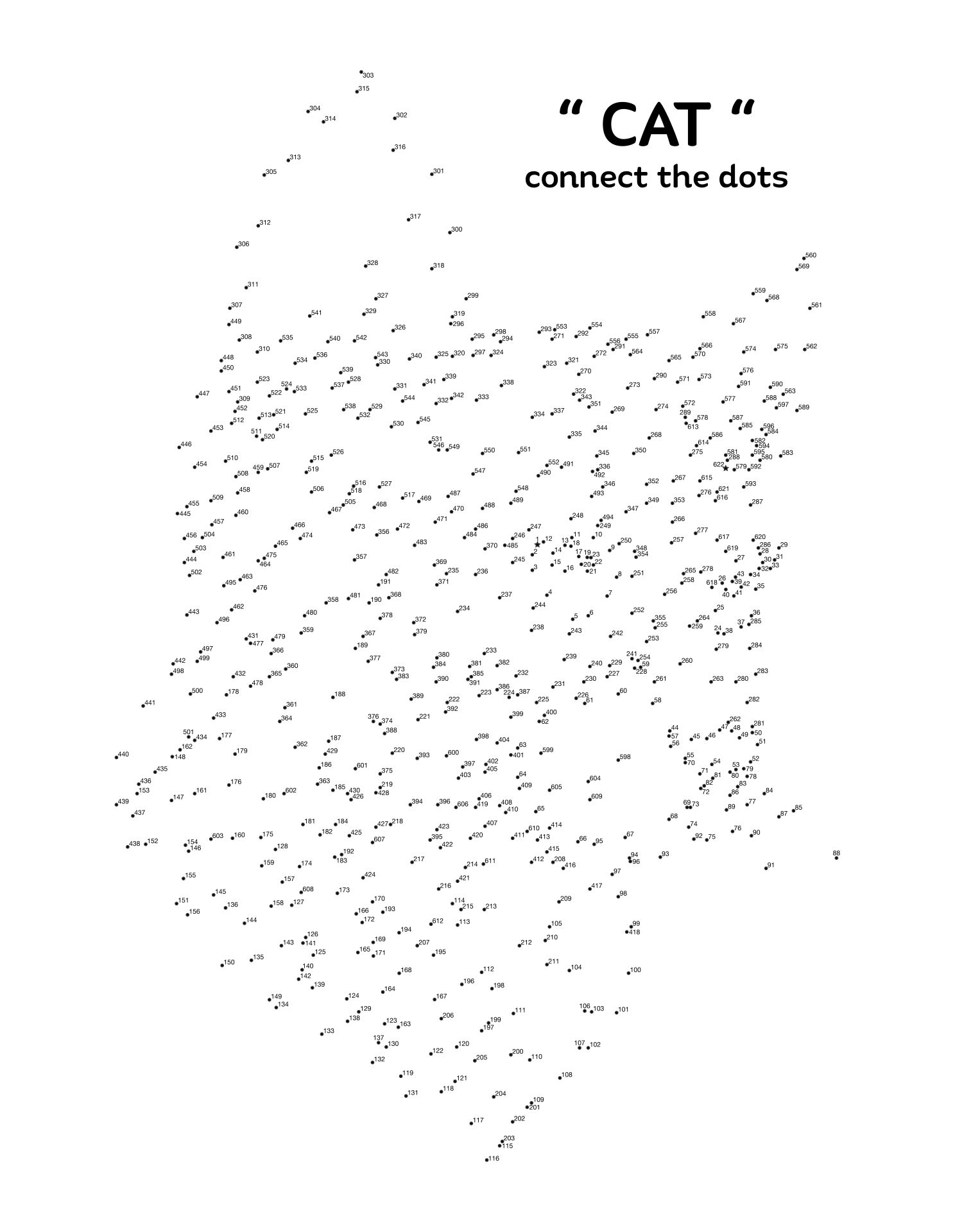 Free Printable Connect The Dots Hard
