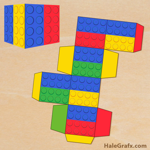 8 Best Images Of LEGO Block Printable LEGO Free Printable Box Templates LEGO Party Printables