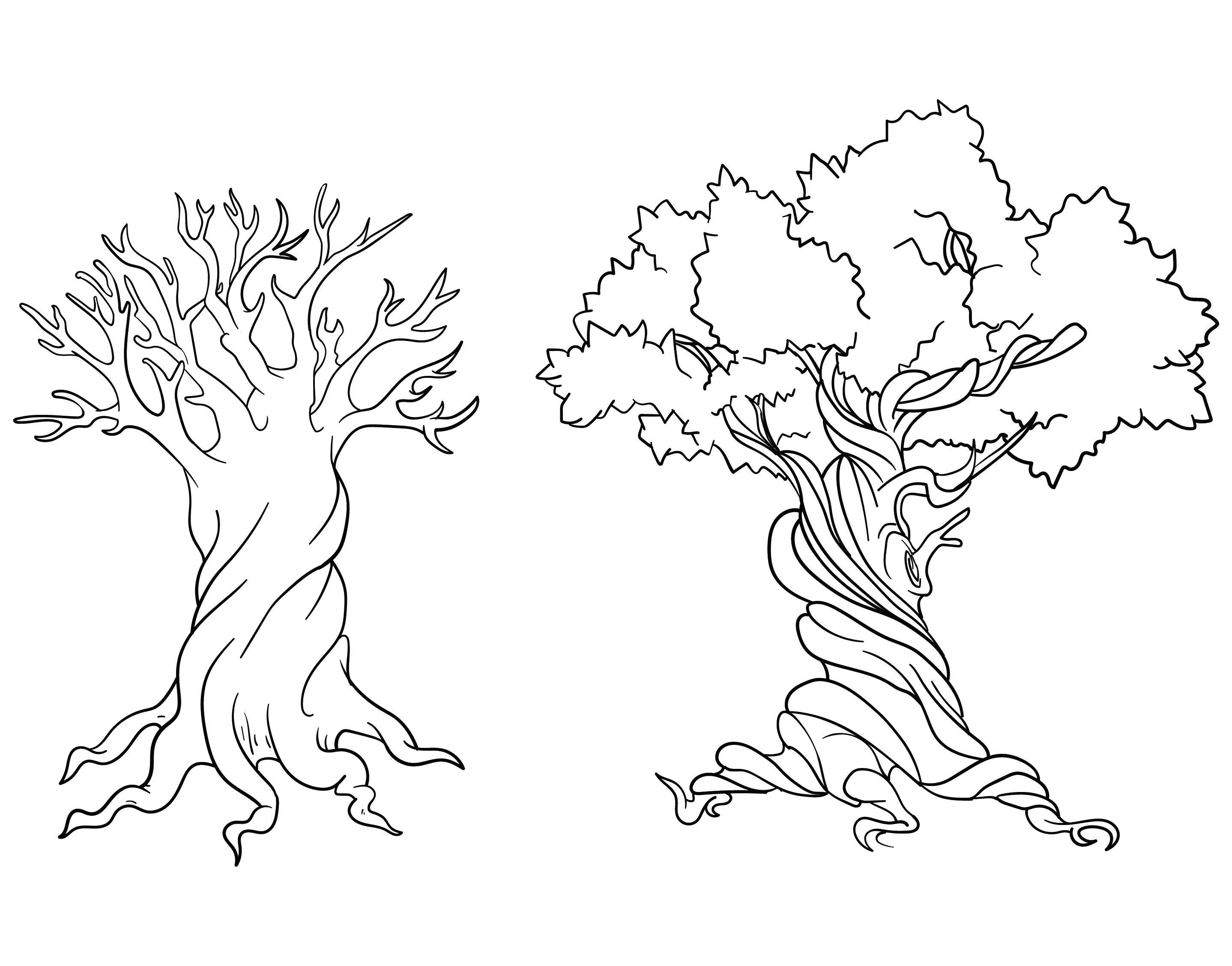 tree-stencil-printable