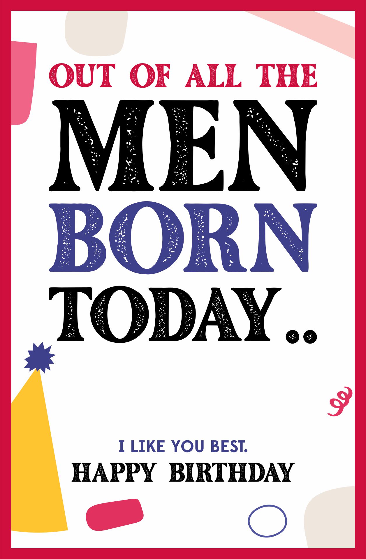 7 Best Images Of Printable Birthday Cards For Him Free Printable Love Cards For Him Free