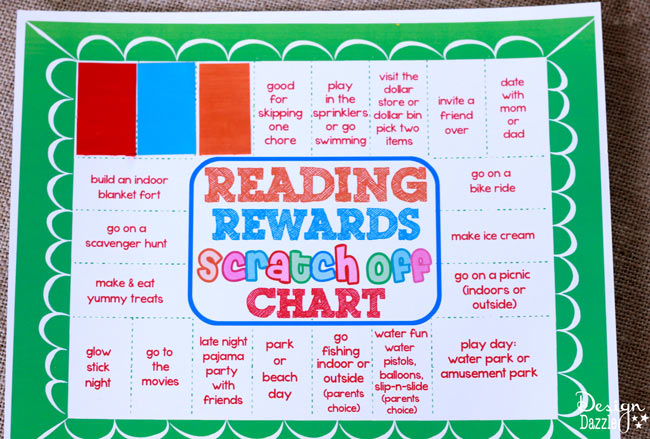 8 Best Images Of Free Printable Reading Reward Chart Printable 