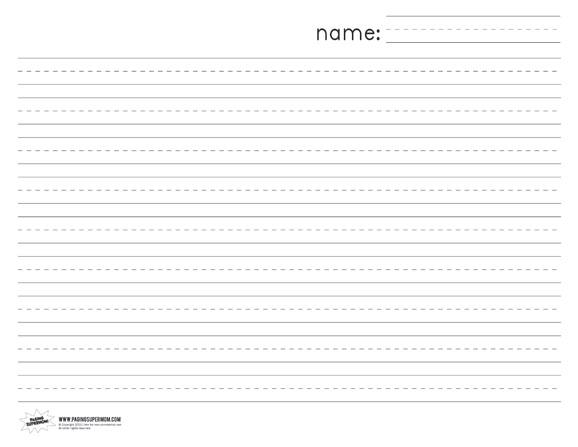 printable-writing-paper-for-first-grade