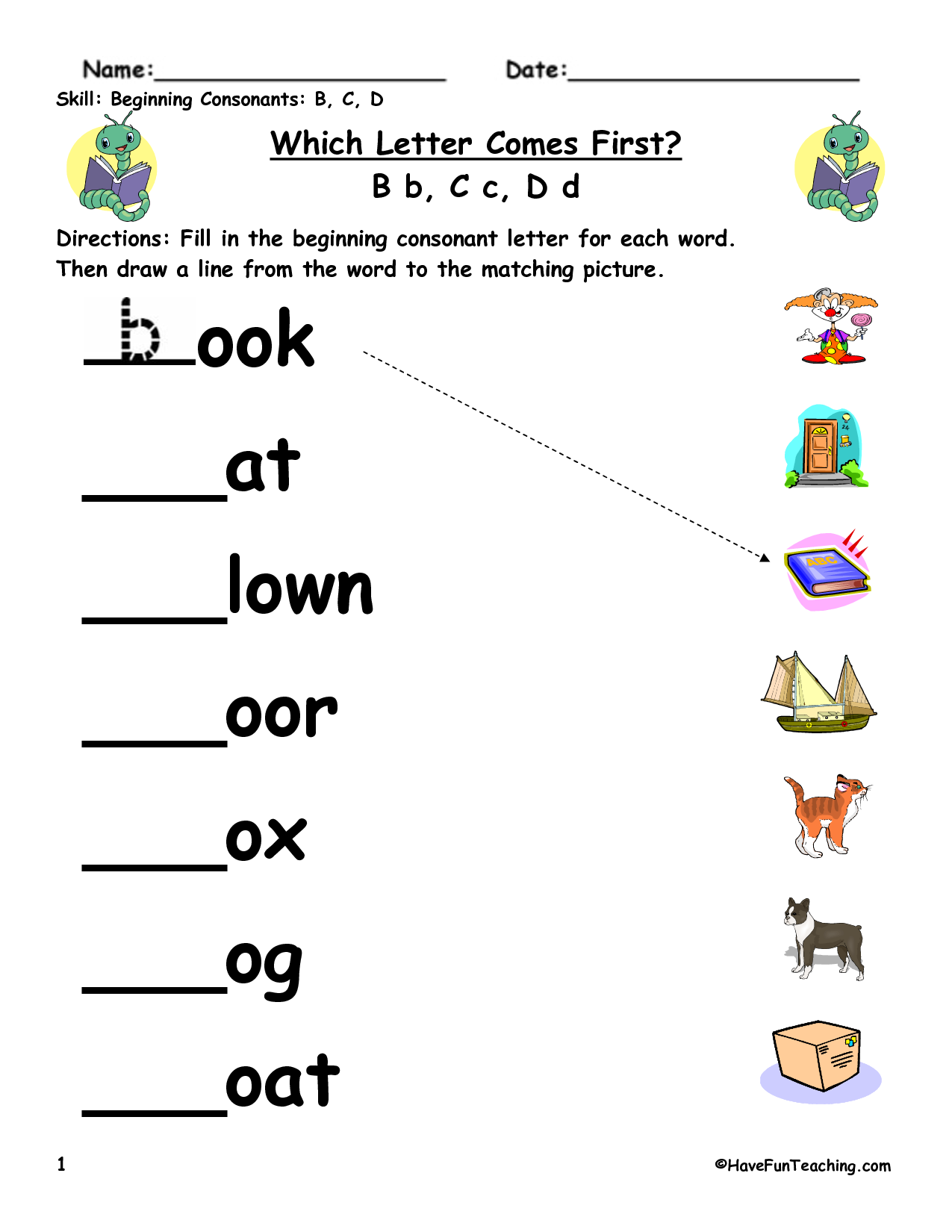 9 Best Images Of Letter Sound Matching Printables Printable Letter Sound Matching Printable 