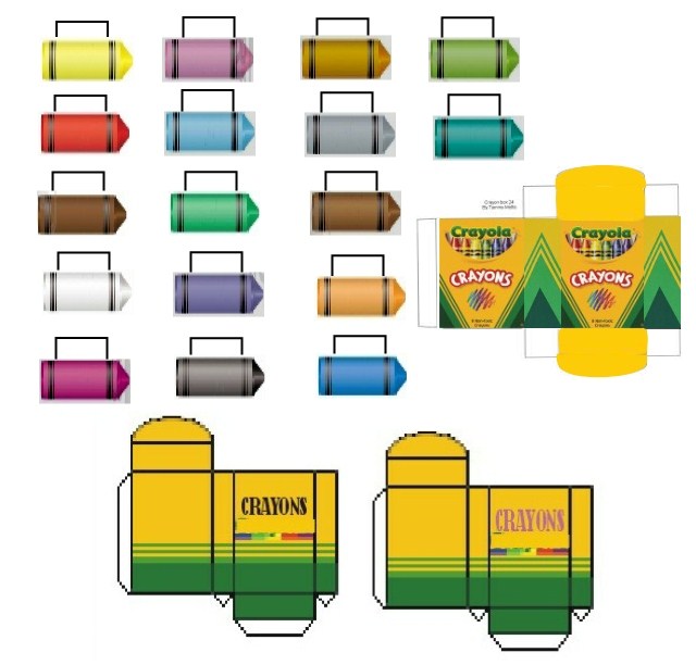 Crayon Box Template