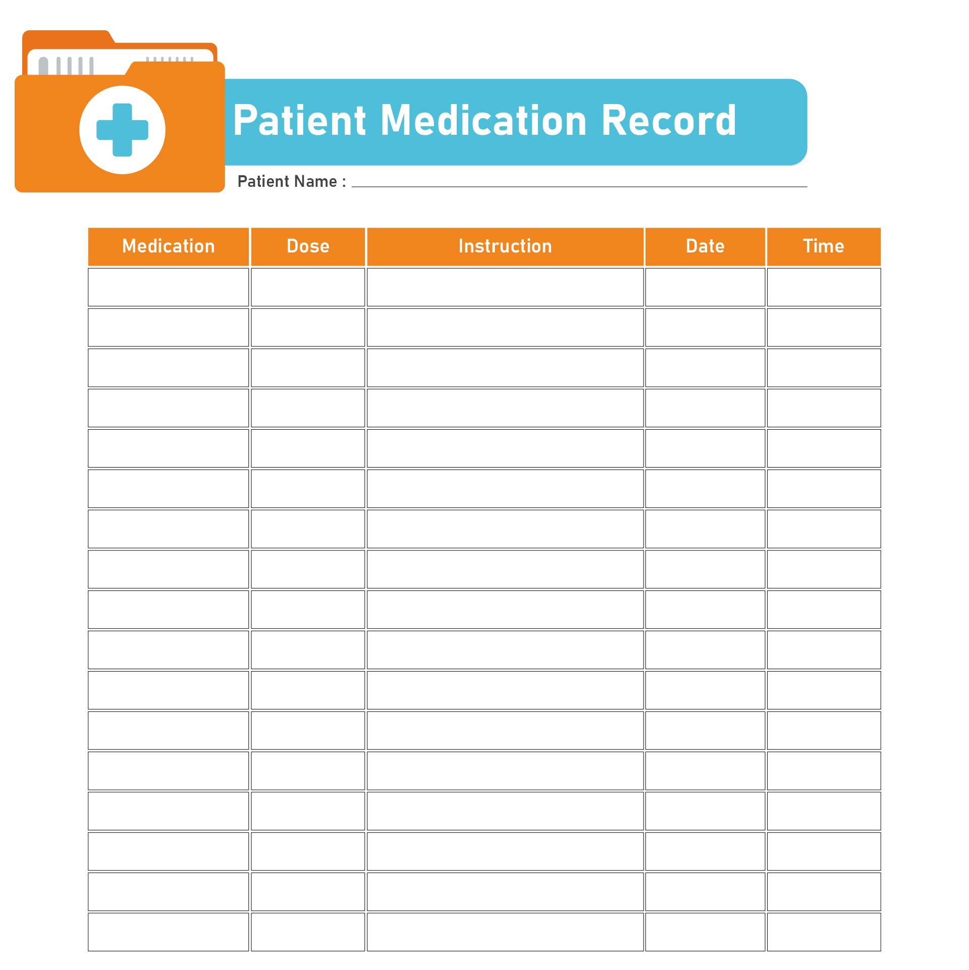 6 Best Images Of Sample Medication Log Printable Free Printable 