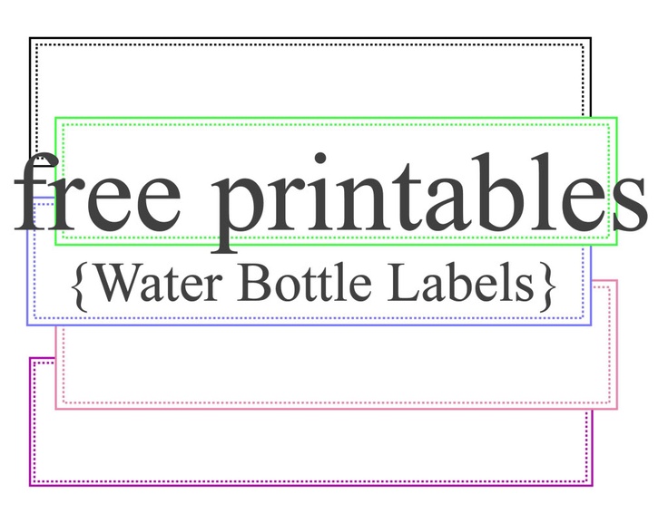 9 Best Images Of Free Printable Wedding Water Bottle Templates Free