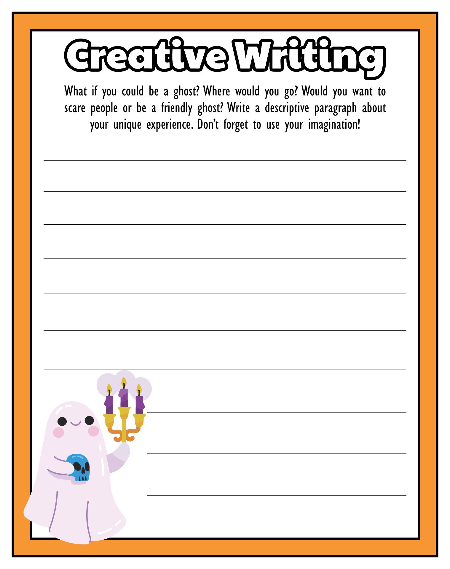 7 Best Images Of Printable Halloween Worksheets And Stories Printable 