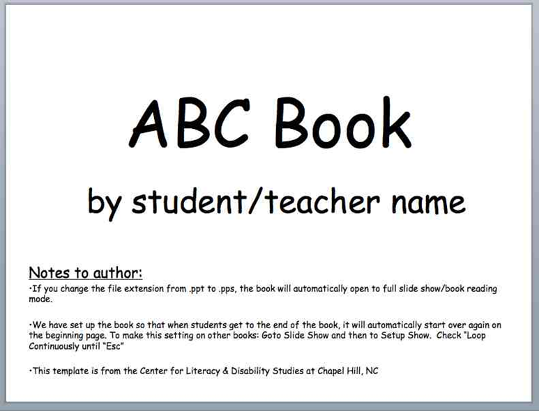 4 Best Images Of Printable ABC Book Template Free Printable ABC Book 