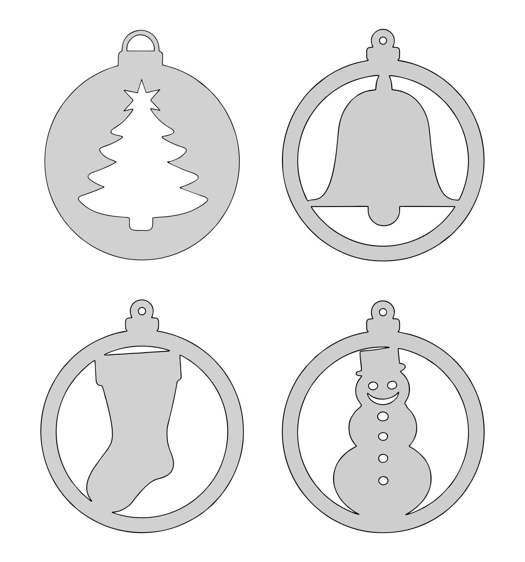 6 Best Images Of Printable Christmas Ornament Patterns Christmas Ball Ornament Template