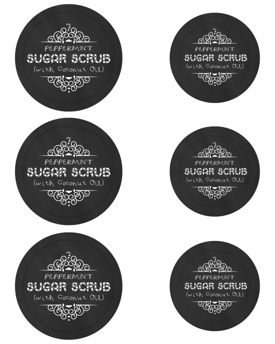 4 Best Images Of Sugar Scrub Printable Label Templates Sugar Scrub