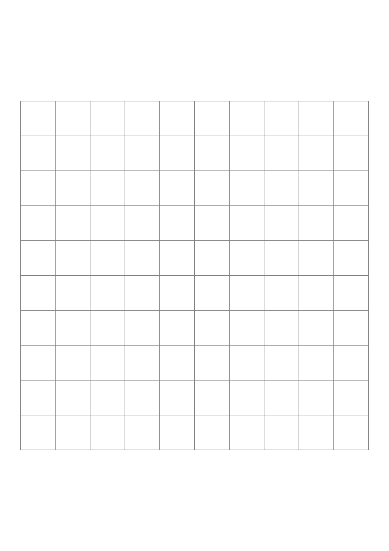 6 Best Full Page Grid Paper Printable Printableecom Blank Graph Paper 