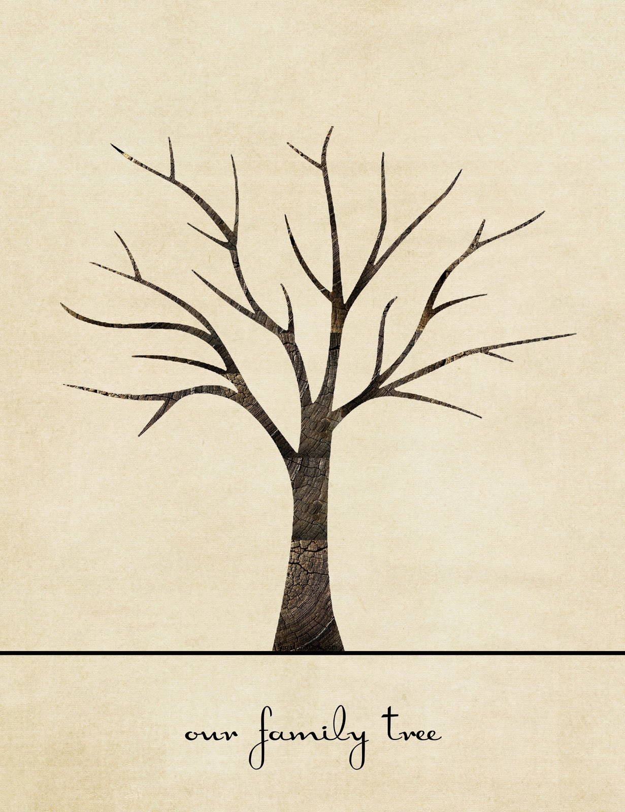 Free Tree Template Printable