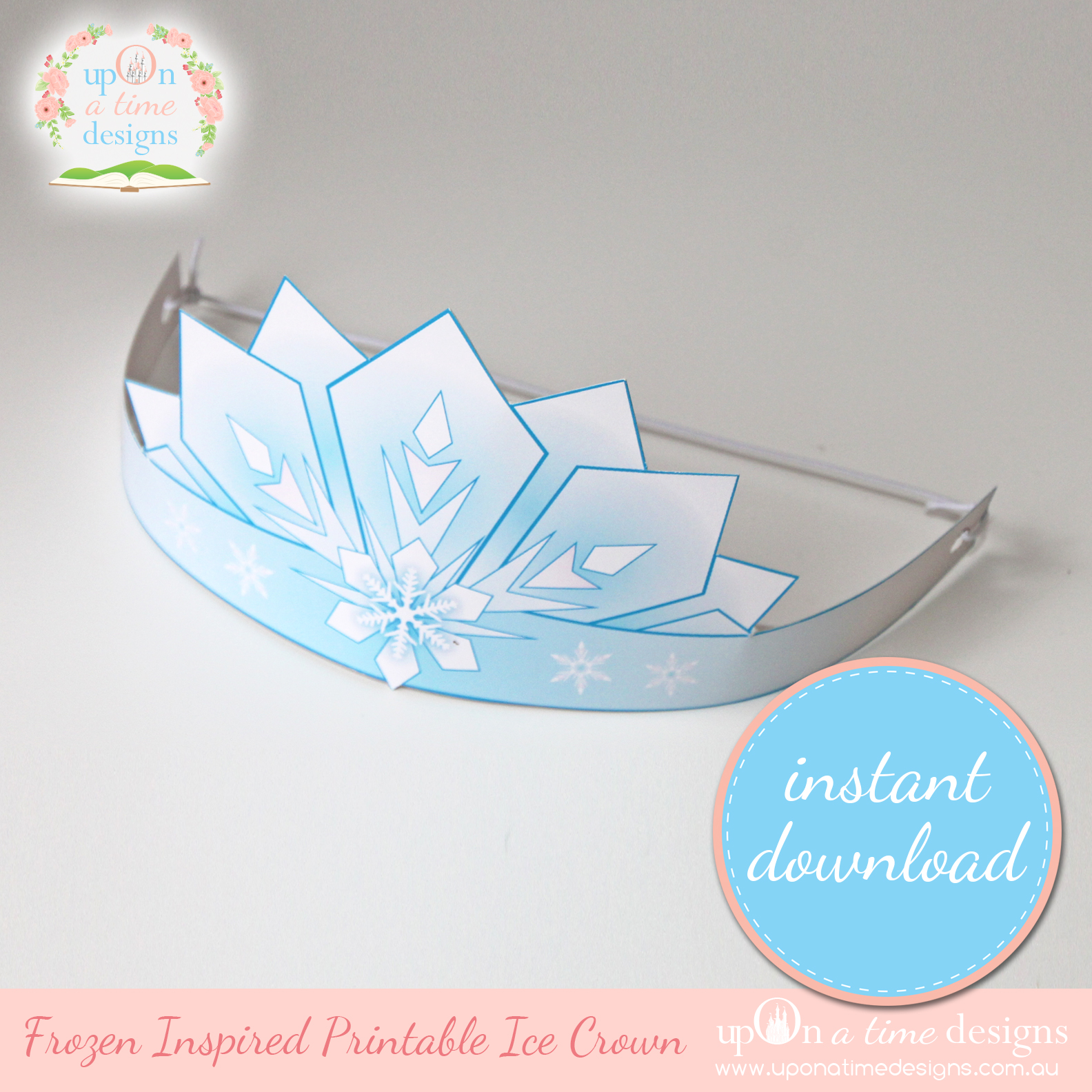 6 Best Images Of Printable Frozen Tiara Frozen Elsa Crown Printable Free Printable Frozen