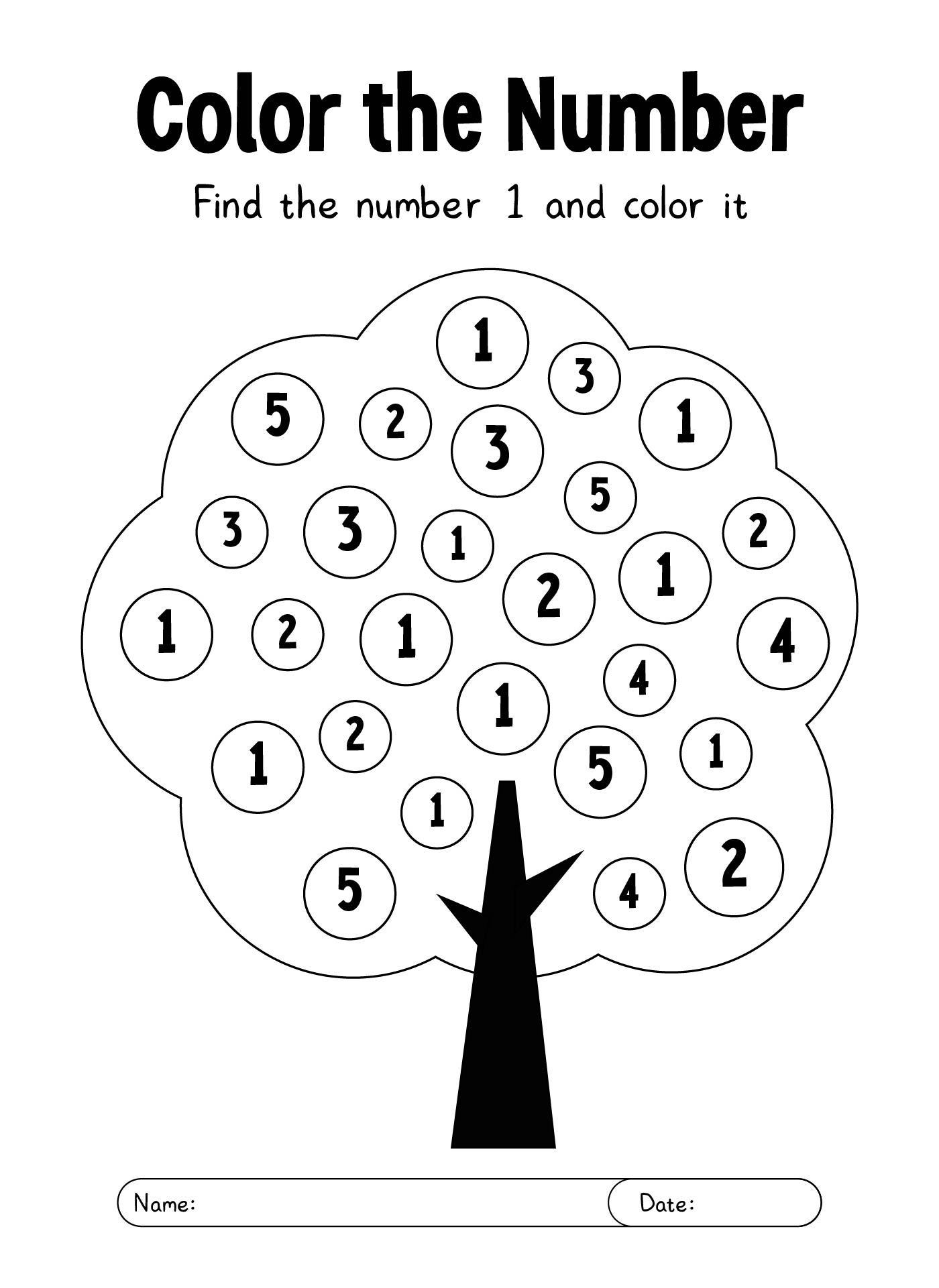 8 Best Images Of Printable Number 1 Worksheet Number One Preschool Worksheet Writing Number