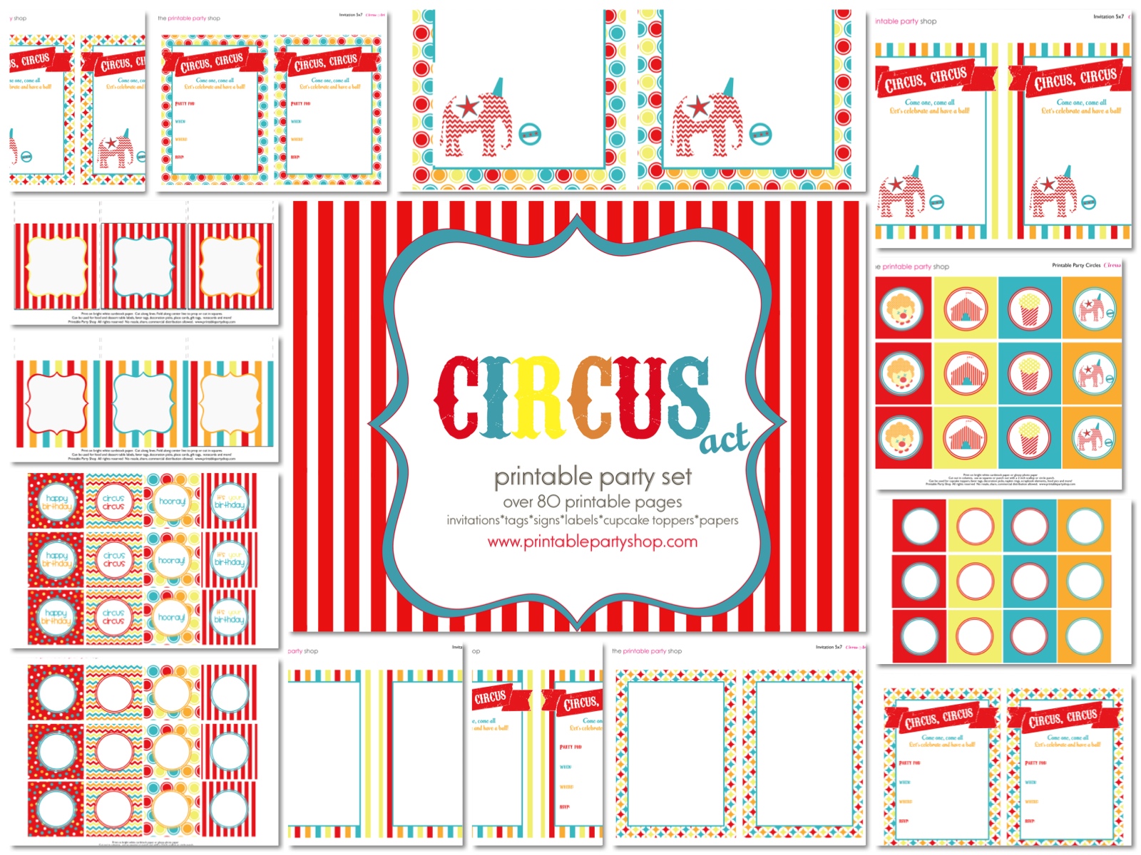 5 Best Images Of Free Printable Circus Tickets Blank Circus Images