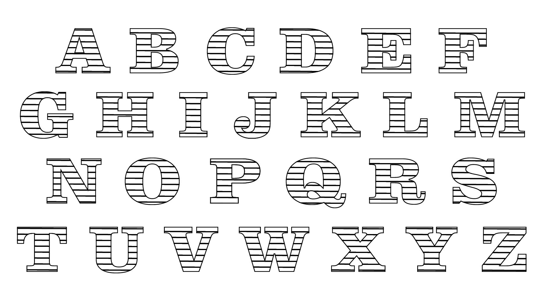 4 Best Images Of Printable Alphabet Block Letter Large Size Large Printable Letter Stencils 