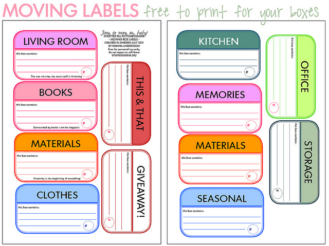 7 Best Images Of Printable Moving Box Labels Free Printable Moving 