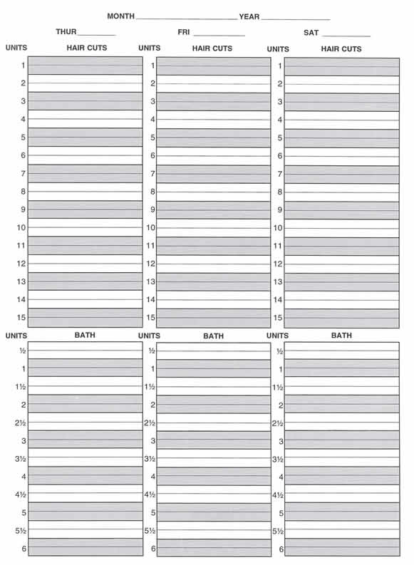 4 Best Images Of Printable Weekly Appointment Book Pages Free 