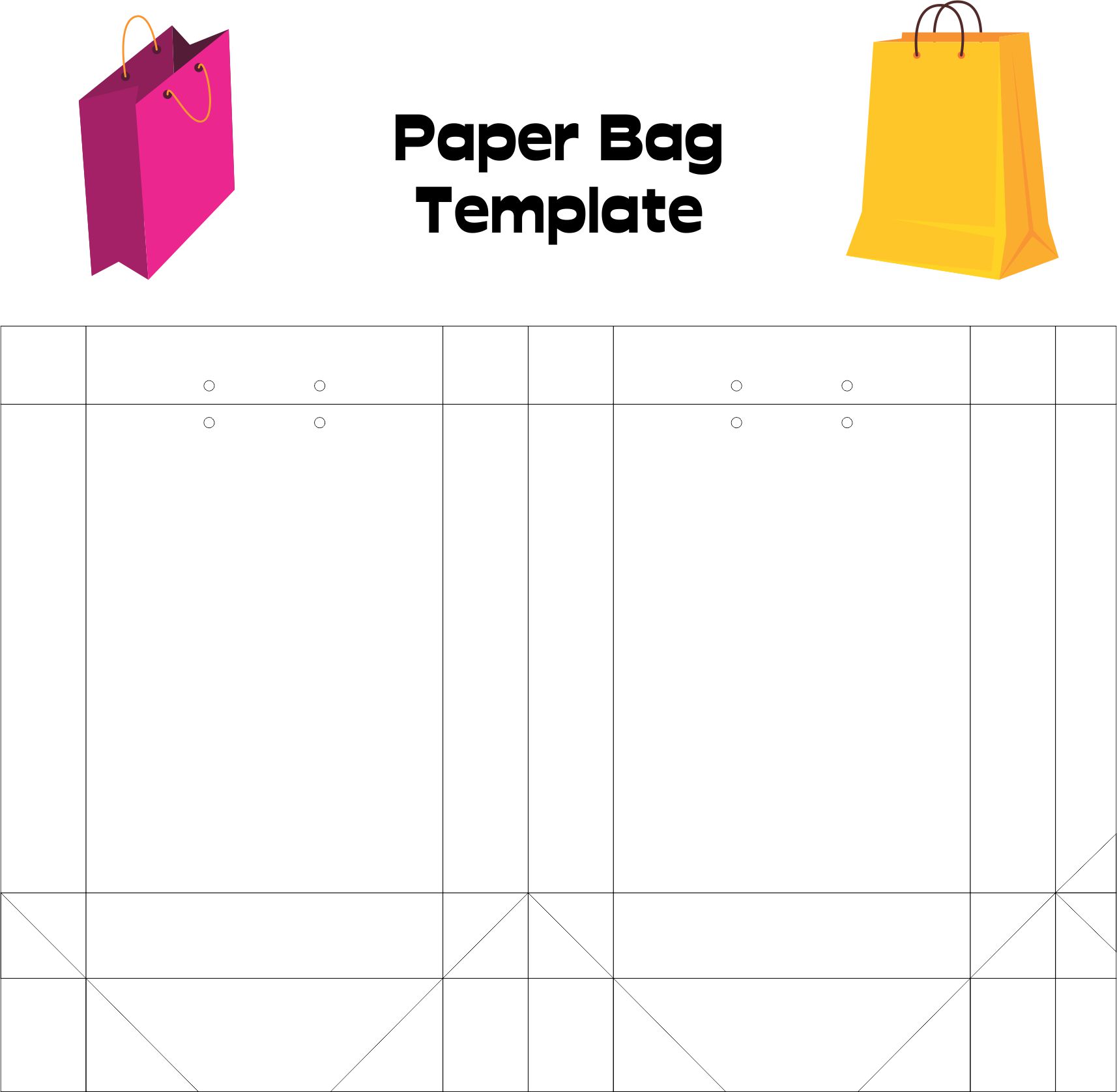 Paper Bag Printable Template