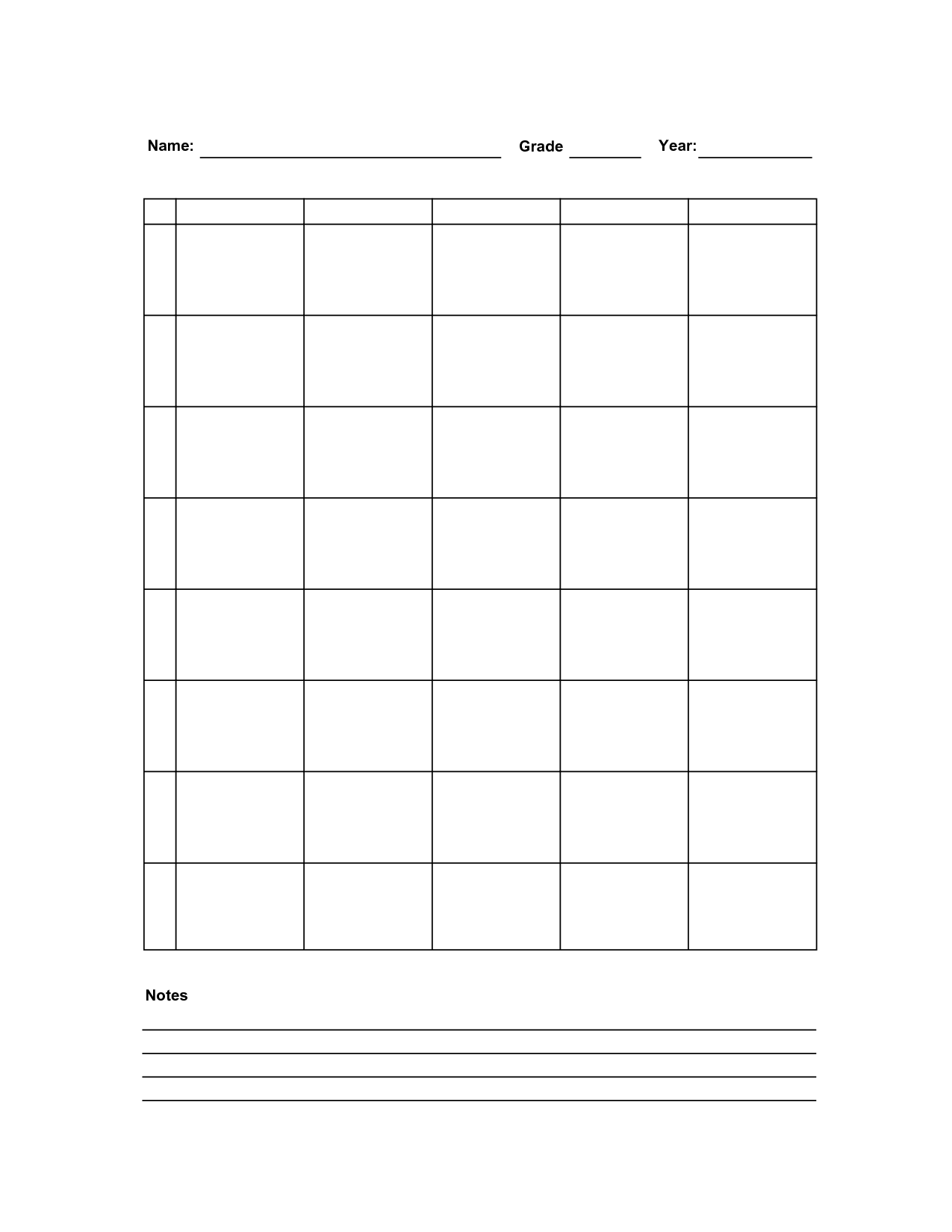 Teacher Planner Template Free Printable Printable Templates Free