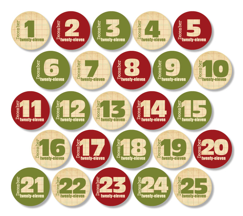 4 Best Images Of Free Printable Christmas Advent Numbers Free 