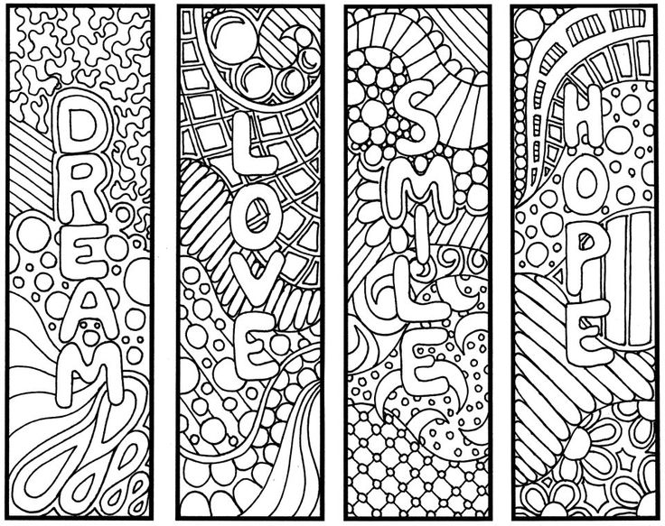 9 Best Images Of Adult Coloring Pages Free Printable Bookmarks Free 