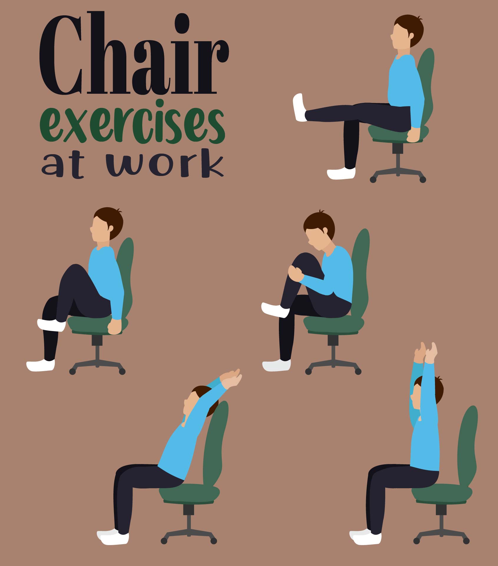 9 Best Images Of Printable Chair Exercise Routines Free Printable 