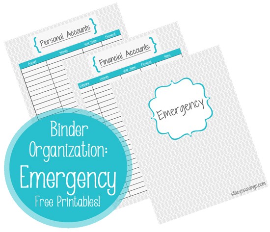 7 Best Images Of Free Printable Emergency Binder Covers Emergency 