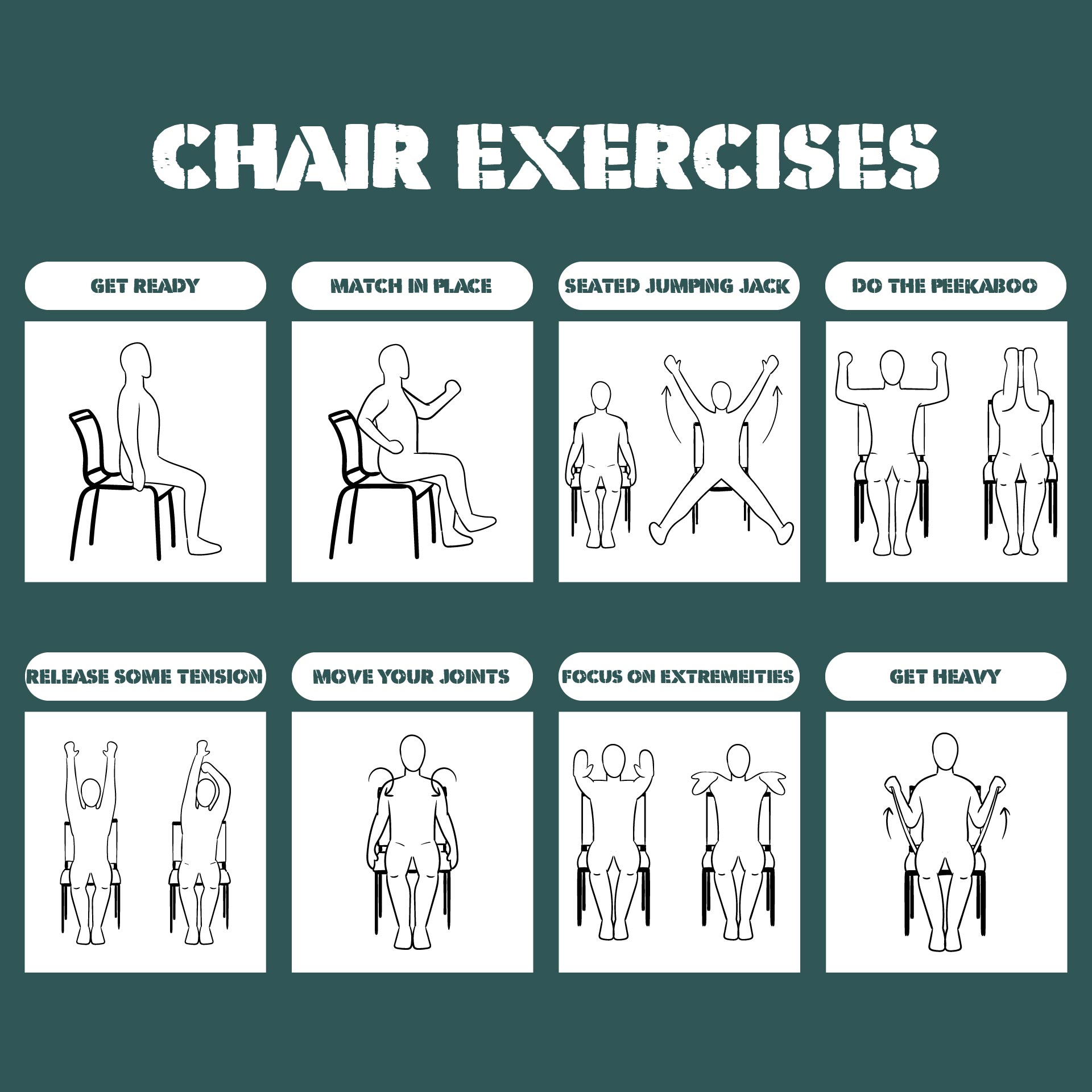 Free Printable Senior Chair Exercises