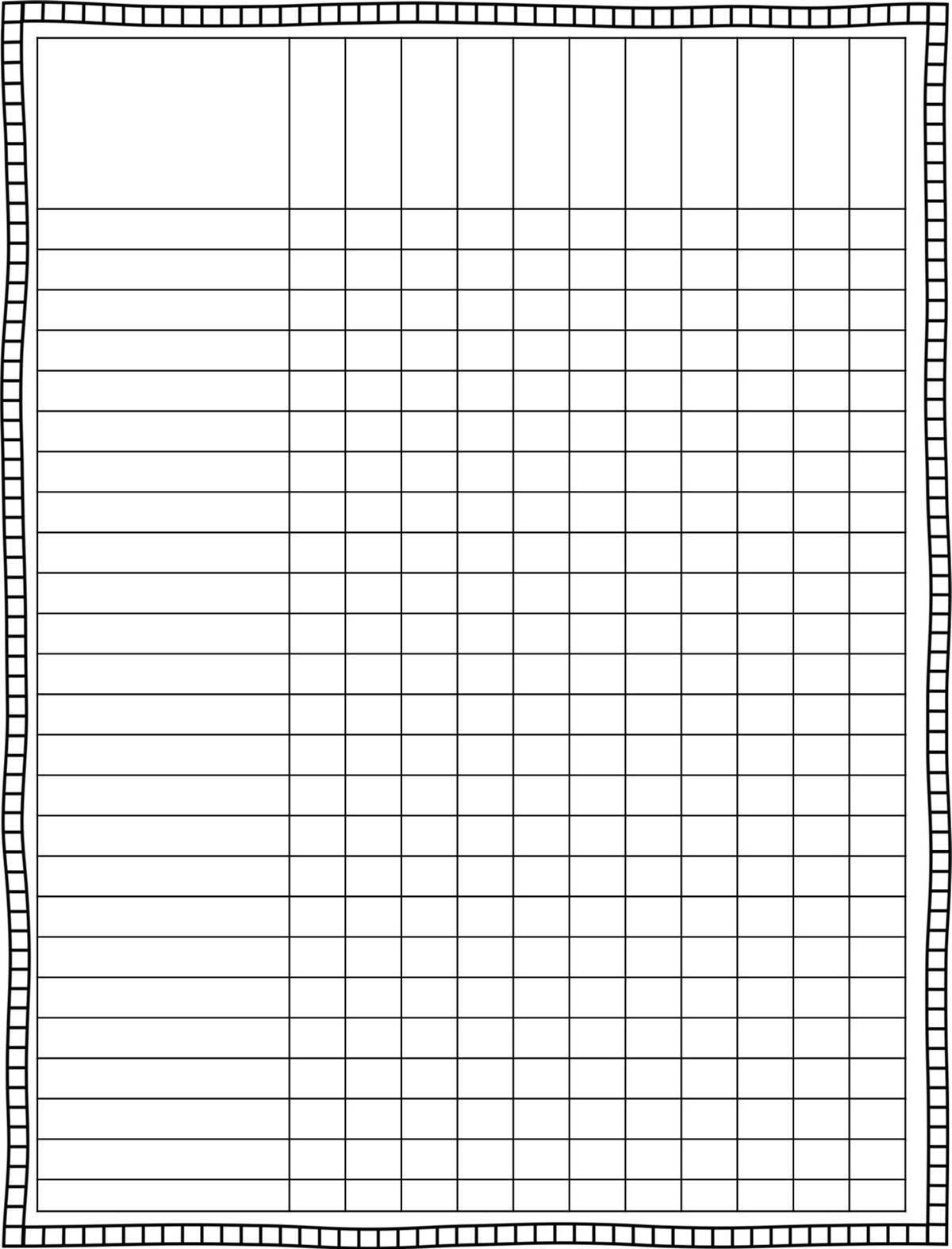 6 Best Images Of Individual Grade Sheets Templates Printable Class 