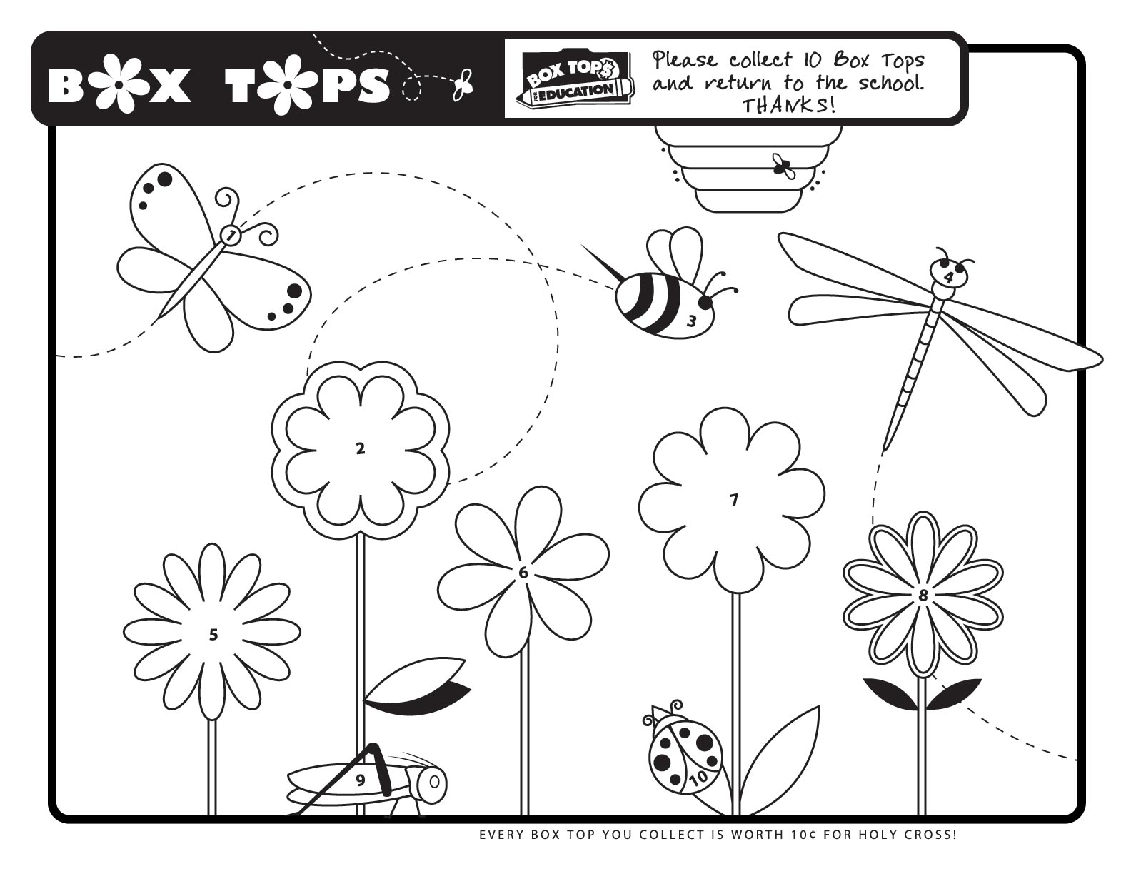 8 Best Images Of Printable Box Tops Collection Sheets 10 Box Tops Collection Sheets Box Tops