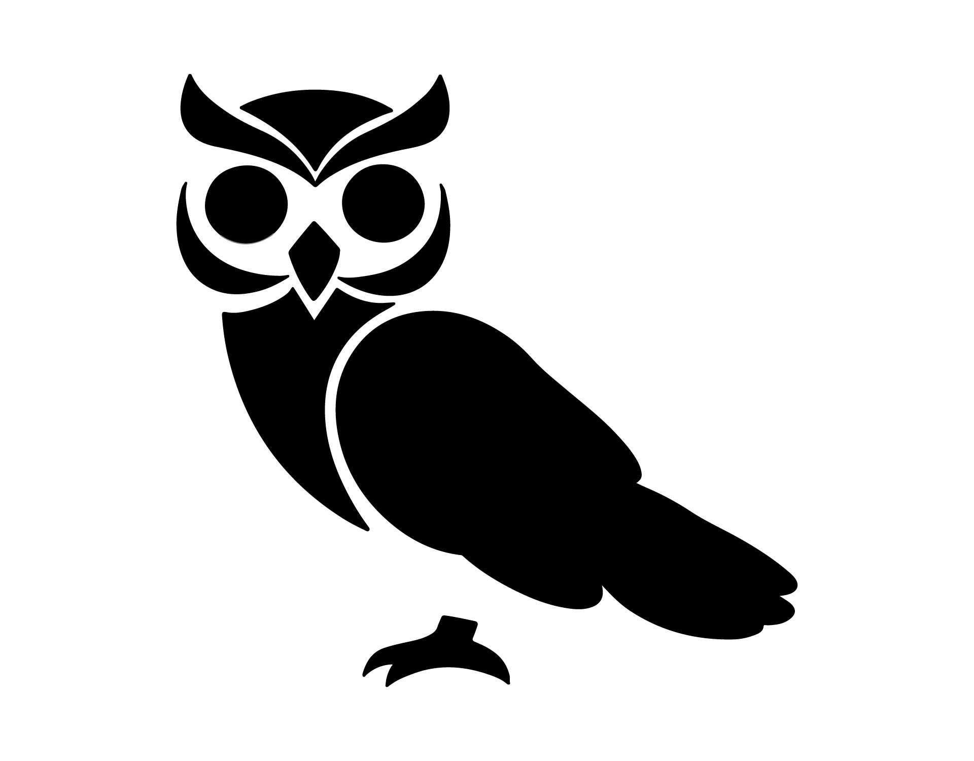 Printable Owl Stencil Printable Templates