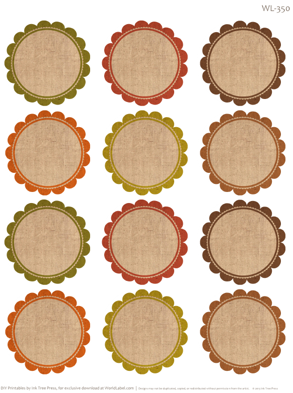 8 Best Images Of Free Printable Round Label Templates Printable Round 