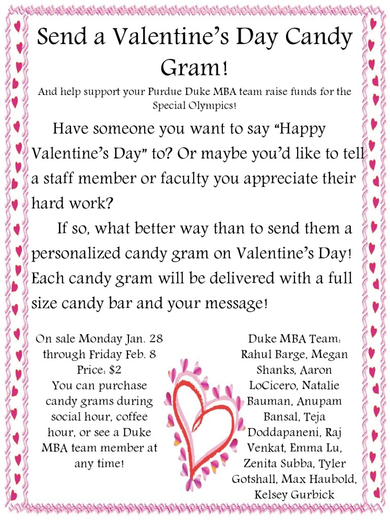 Valentine Candy Gram Template Valentine s Day card templates