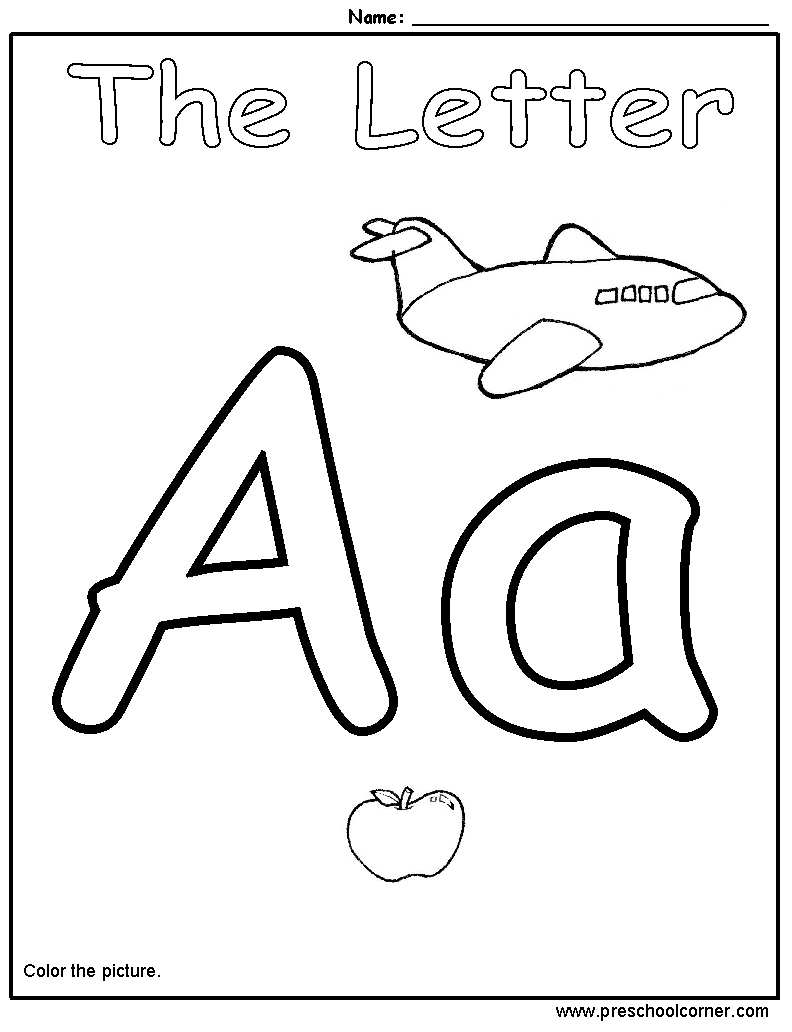 7 Best Images Of Free Preschool Alphabet Printables Printable 