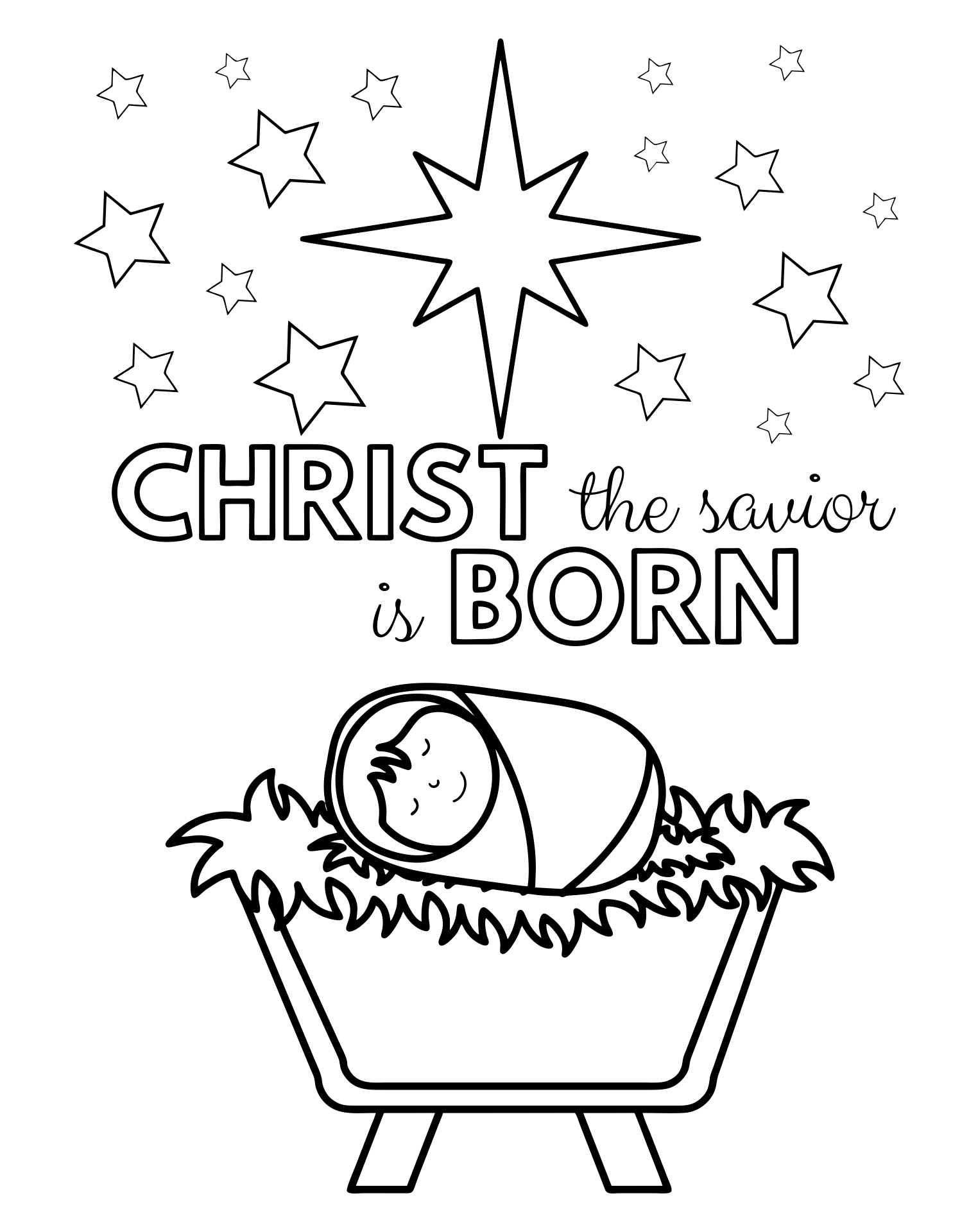 4 Best Images Of Religious Christmas Printable Activities Christian 