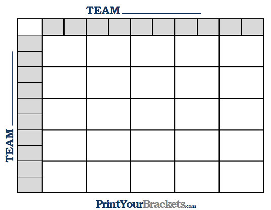 7 Best Images Of Printable Football Pool Chart Printable Football 