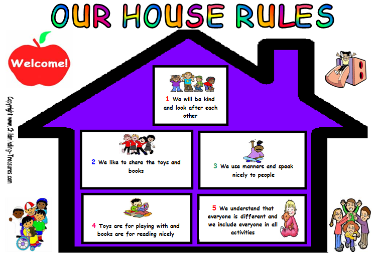 Free Printable Family Rules Chart