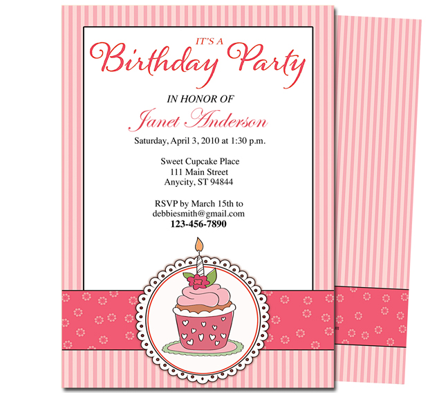 7 Best Images Of Free Printable Birthday Program Templates 50th