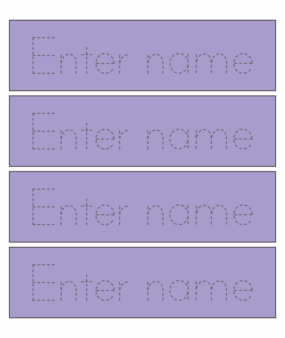 customize-name-tracing-worksheets