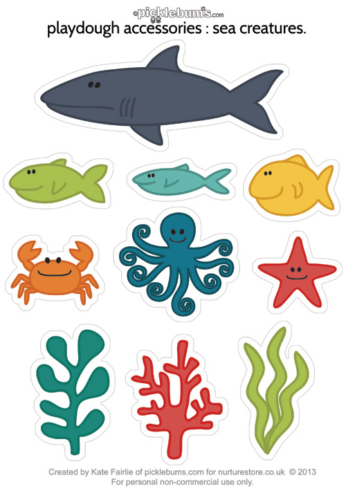 Printable Ocean Animals Printable Word Searches