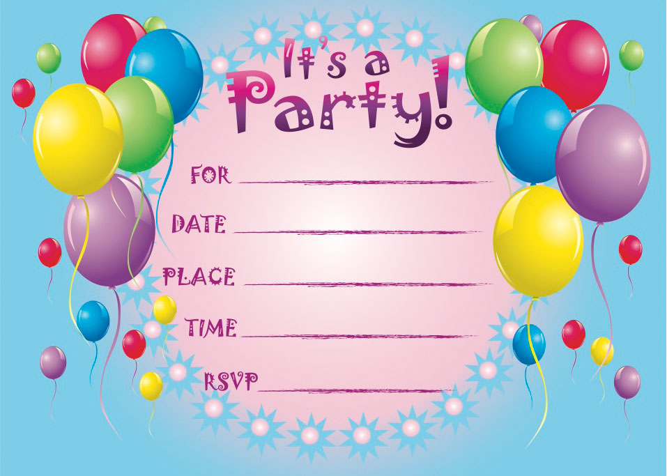 6 Best Images of Invitation Templates Free Printable Cards - Printable