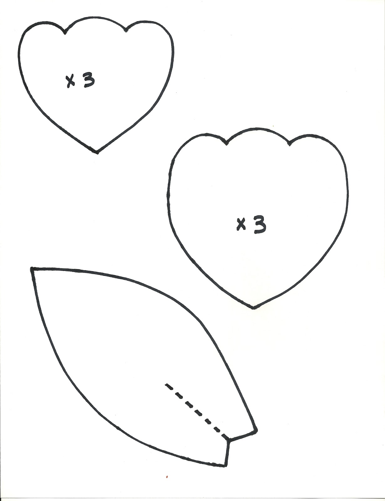 6 Best Images Of Flower Leaf Template Printable Leaves Templates 