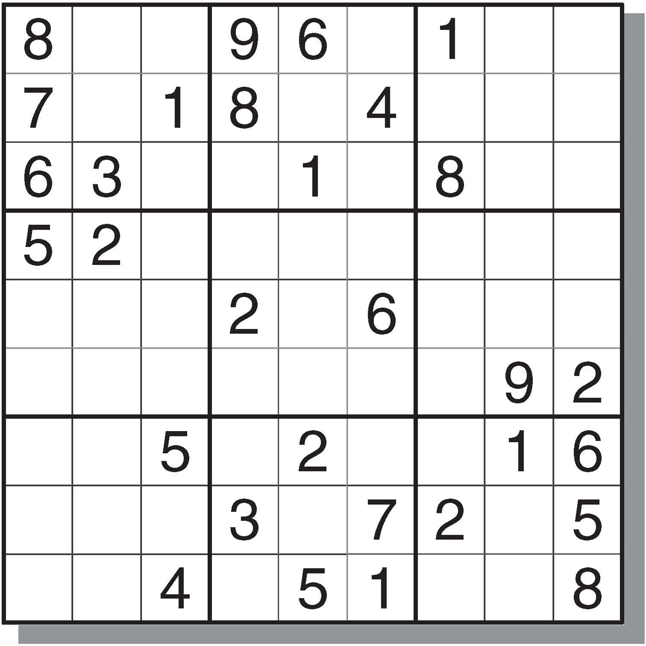 Free Sudoku Online Printable
