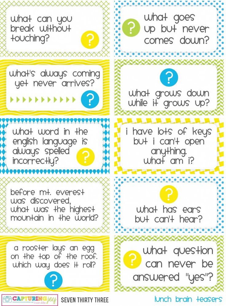 5 Best Images Of Kids Lunch Box Jokes Printable - Printable Kids Lunch 