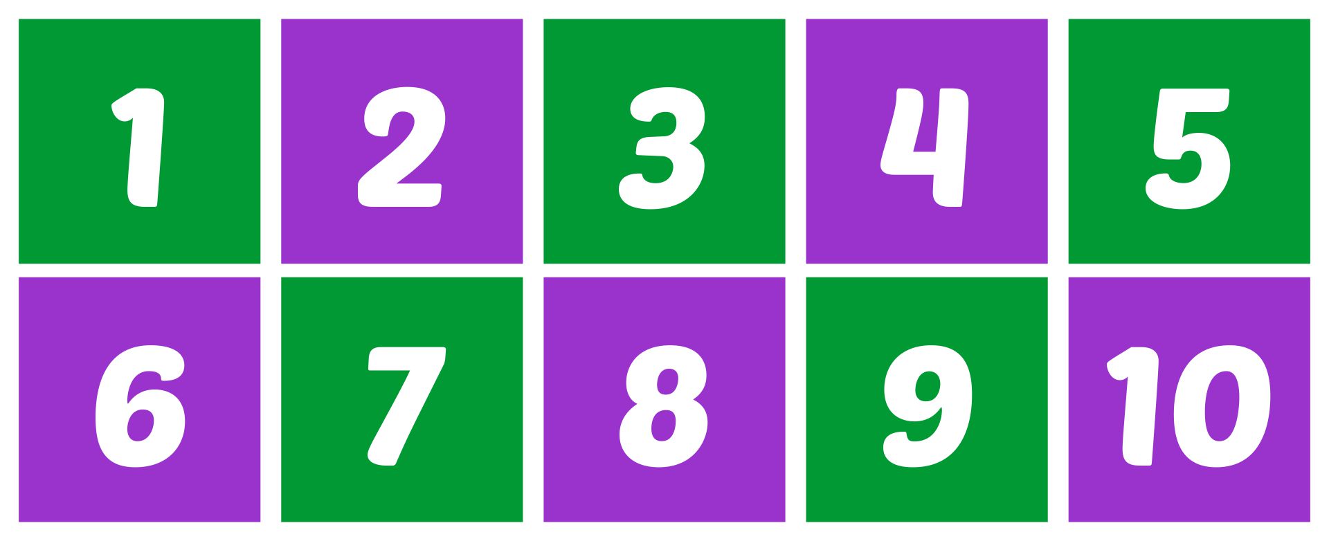 Free Large Printable Numbers 1 10 Most Children Will Stop Reversing 