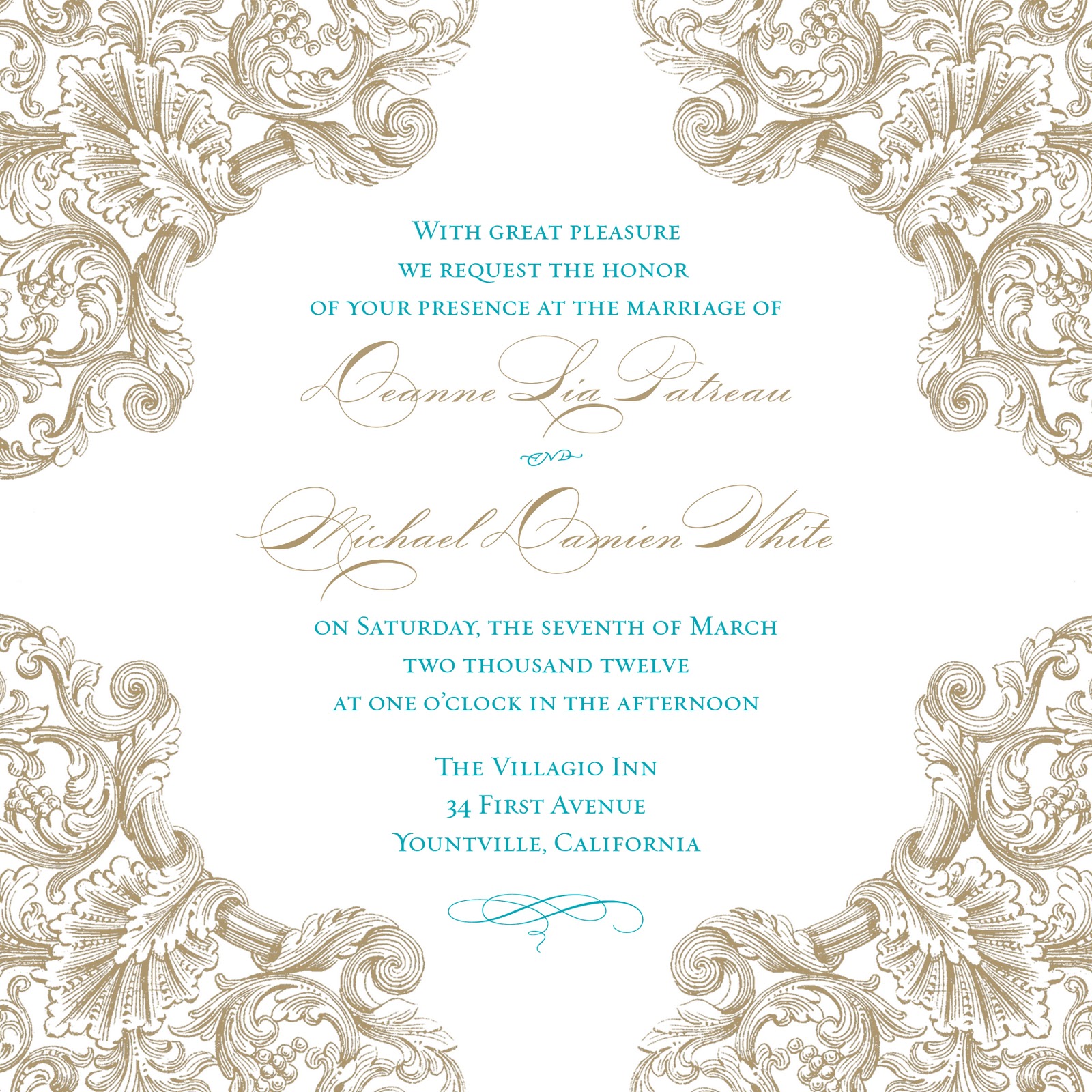 8 Best Images Of Printable Wedding Invitation Templates Blank Free 