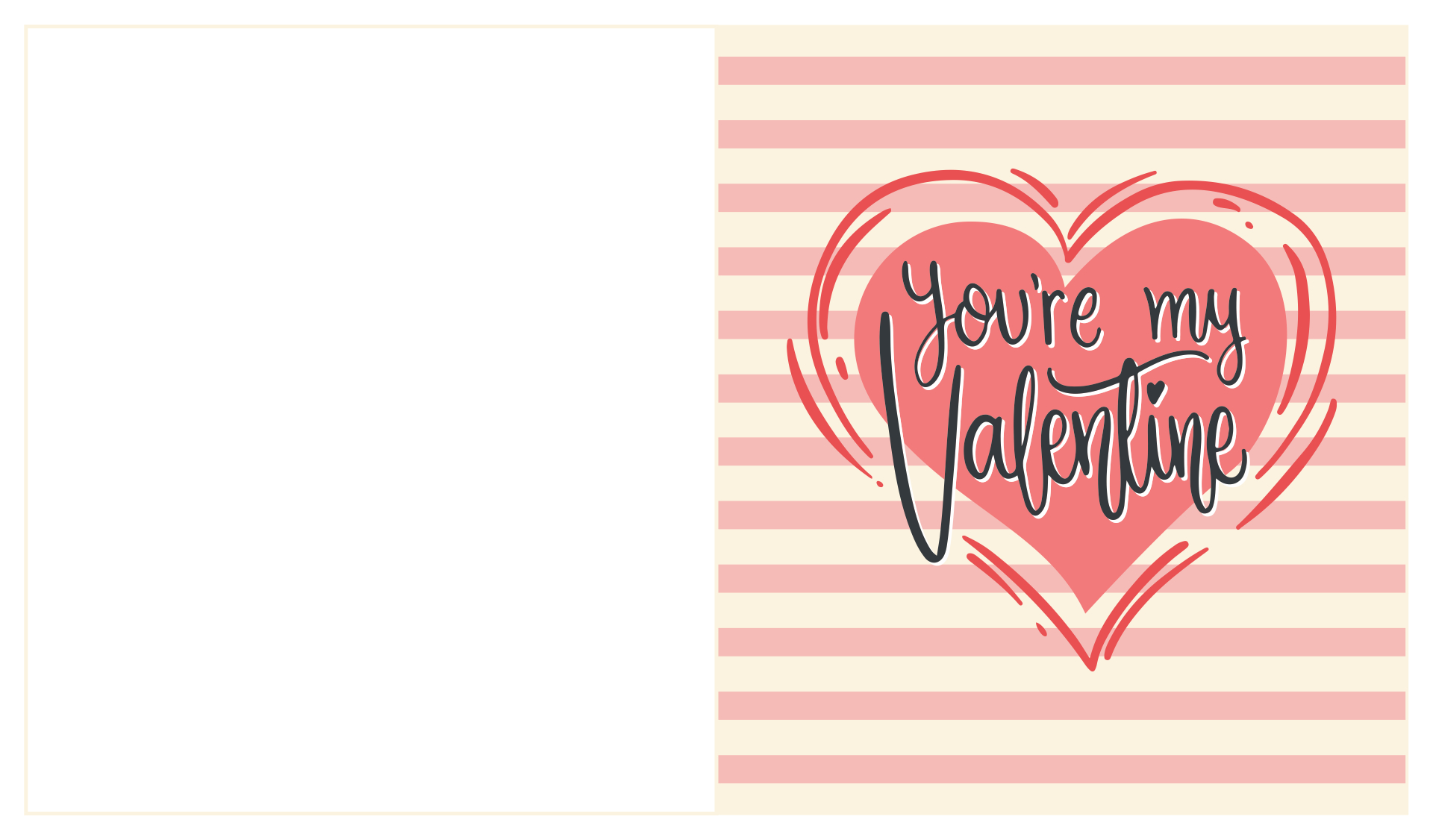 8 Best Images Of Happy Valentine s Cards Printable Out Free Printable