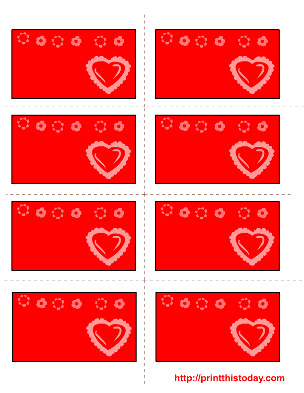 Valentine Labels Free Printable