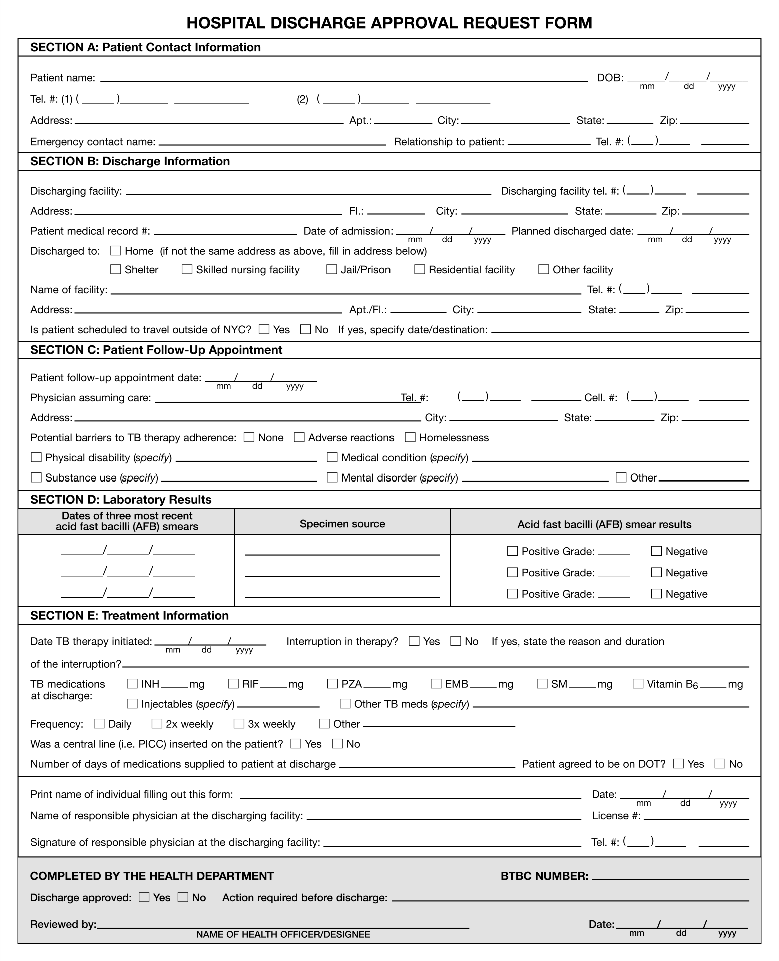 Discharge Summary Printable Emergency Room Hospital Discharge Papers Printable Templates